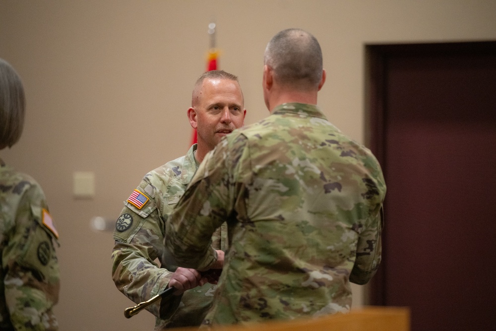 Command Sergeant Major Dean Takes The Reins