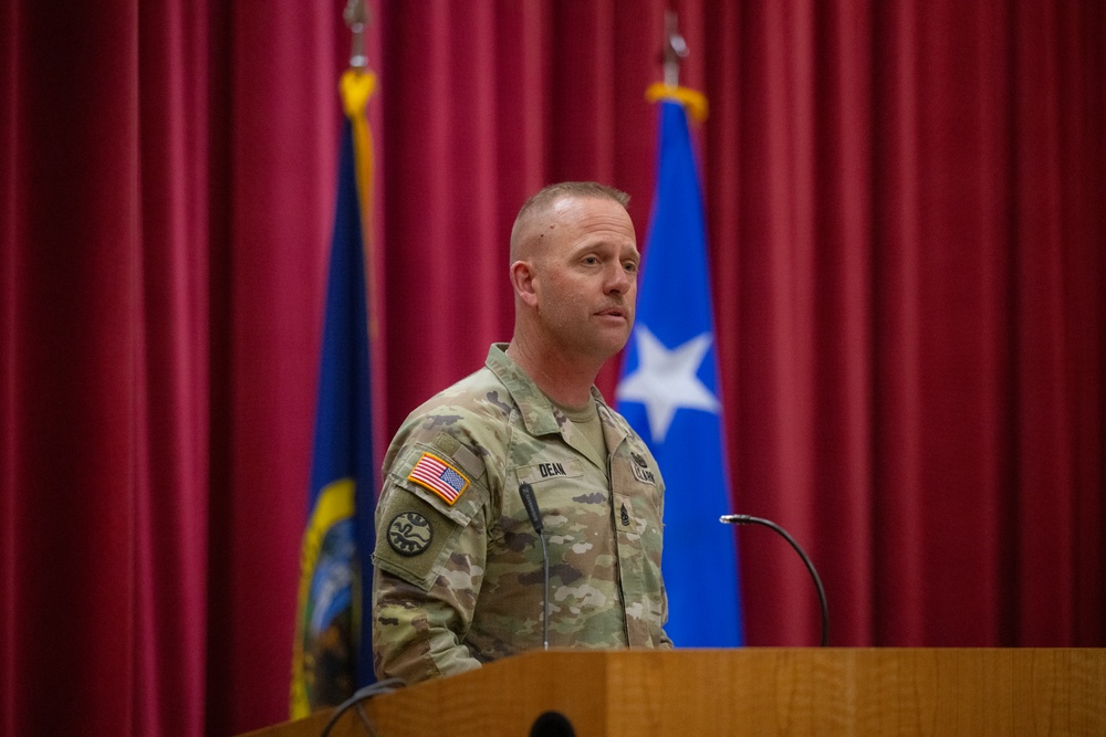 Command Sergeant Major Dean Takes The Reins