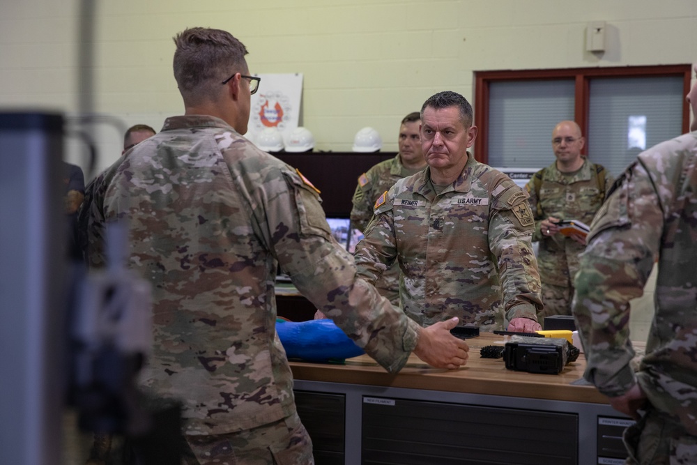 Sgt. Maj. of the Army Michael R. Weimer Visits the 3rd Infantry Division