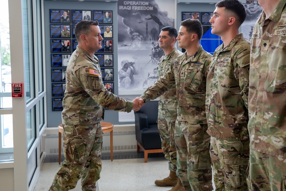 Sgt. Maj. of the Army Michael R. Weimer Visits the 3rd Infantry Division
