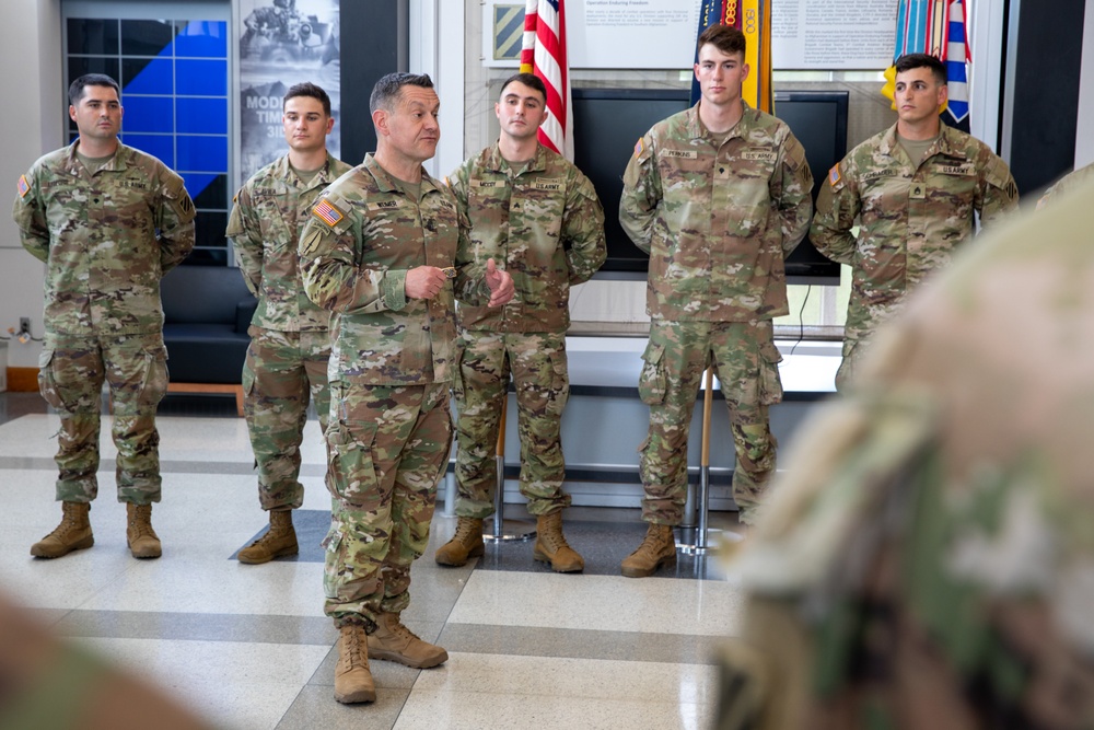 Sgt. Maj. of the Army Michael R. Weimer Visits the 3rd Infantry Division