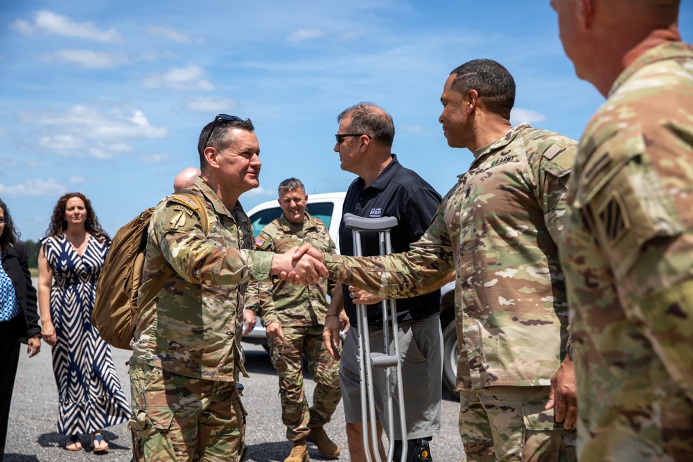 Sgt. Maj. of the Army Michael R. Weimer Visits the 3rd Infantry Division