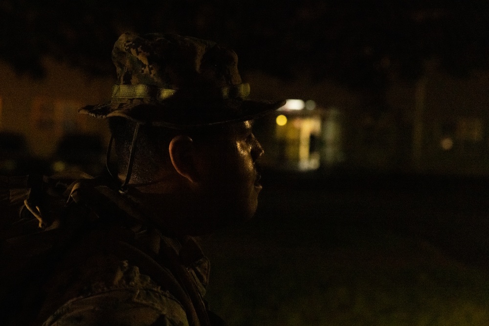 12th LCT Combat Engineers Participate in a Combat Conditioning PT