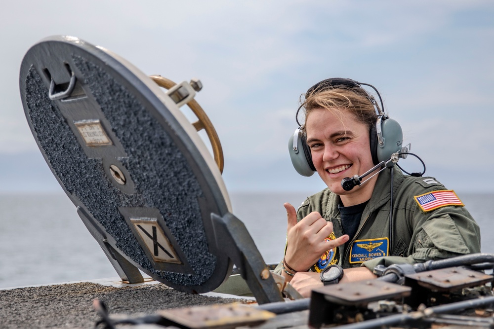 USS Preble Conducts Flight Quarters