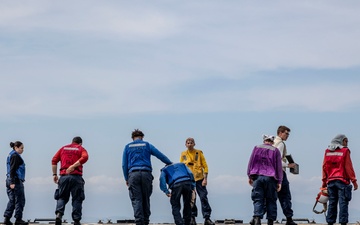USS Preble Conducts Flight Quarters
