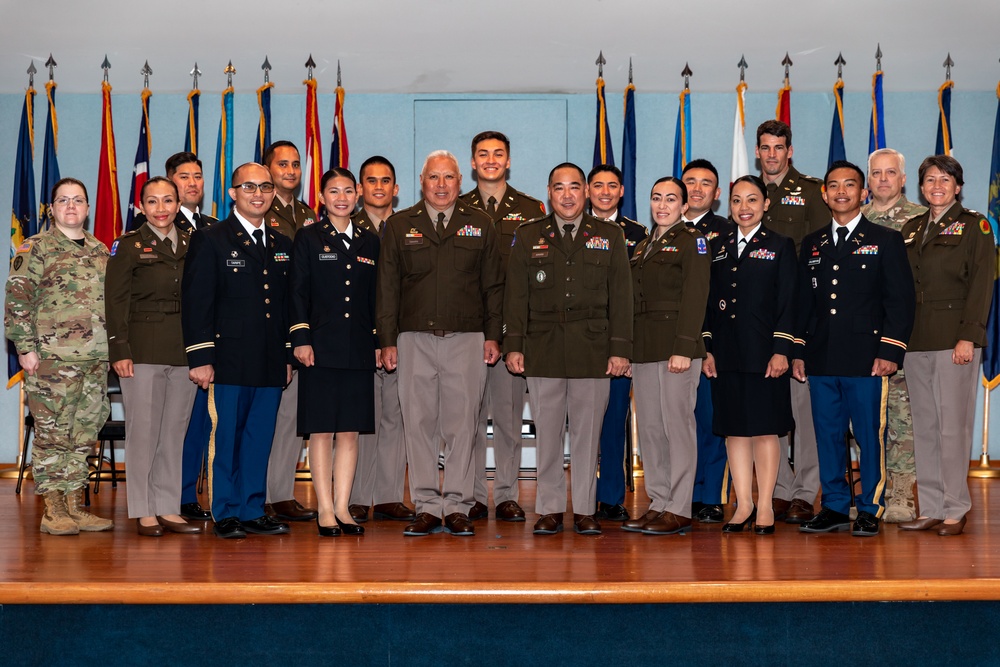 Hawaii Army National Guard Warrant Officer Candidate School Class 25-001 graduation ceremony