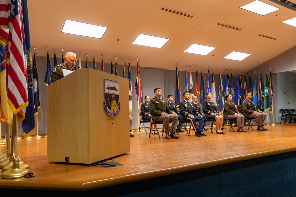 Hawaii Army National Guard Warrant Officer Candidate School Class 25-001 graduation ceremony