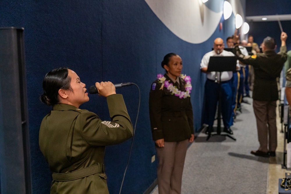 Hawaii Army National Guard Warrant Officer Candidate School Class 25-001 graduation ceremony