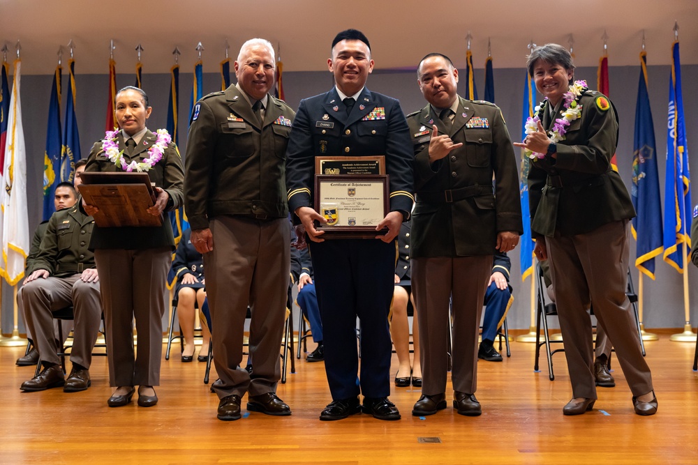 Hawaii Army National Guard Warrant Officer Candidate School Class 25-001 graduation ceremony