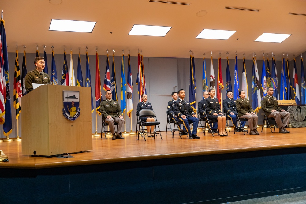 Hawaii Army National Guard Warrant Officer Candidate School Class 25-001 graduation ceremony