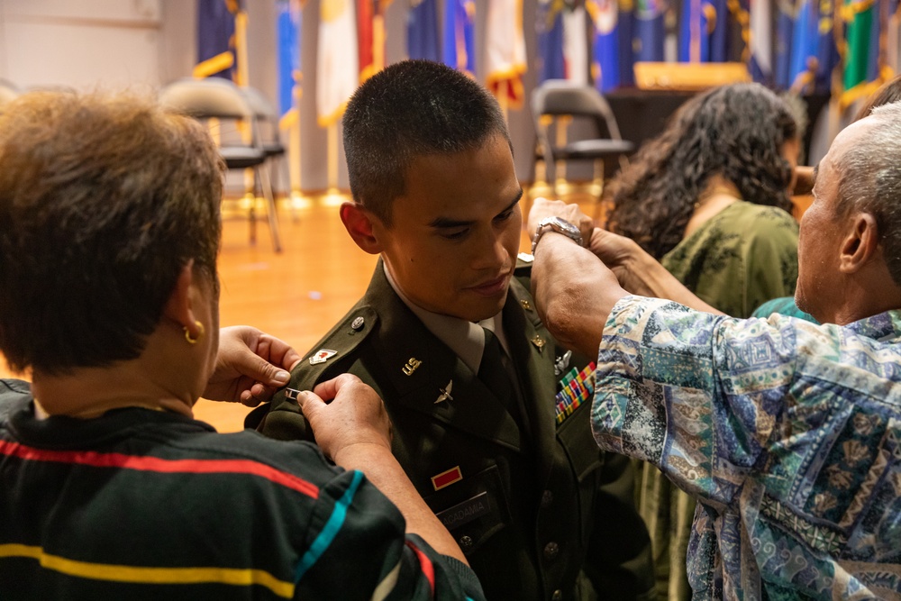 Hawaii Army National Guard Warrant Officer Candidate School Class 25-001 graduation ceremony