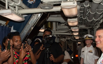 Blue Ridge Arrives in Suva, Fiji