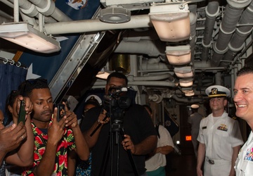 Blue Ridge Arrives in Suva, Fiji