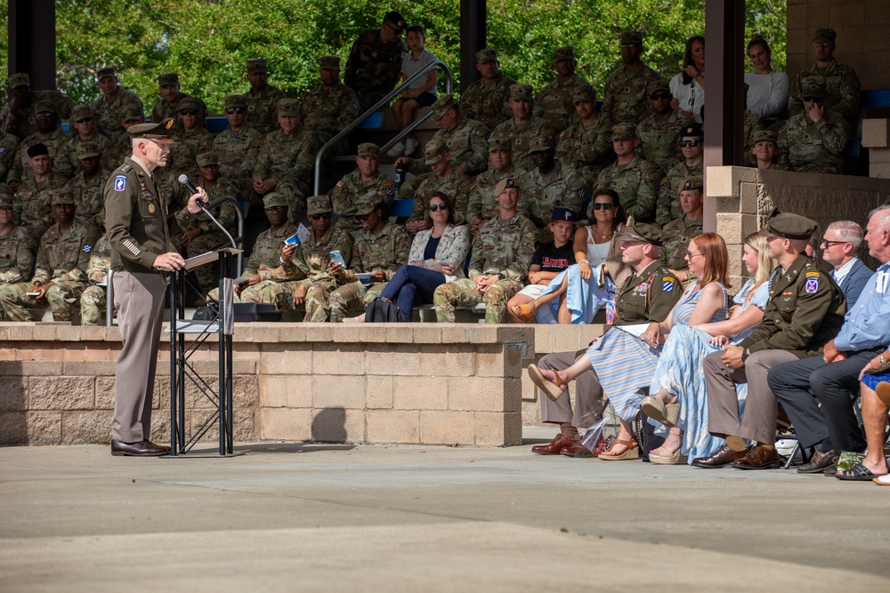 Brig. Gen. Matt Ross Promotion Ceremony