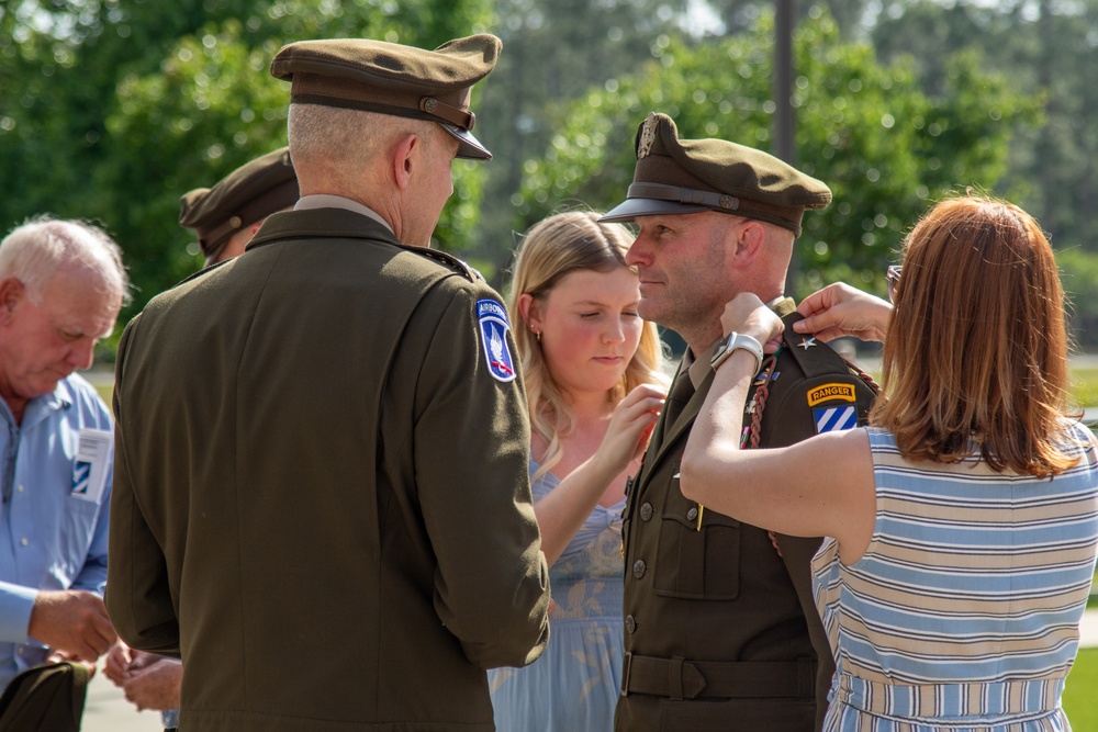 Brig. Gen. Matt Ross Promotion Ceremony