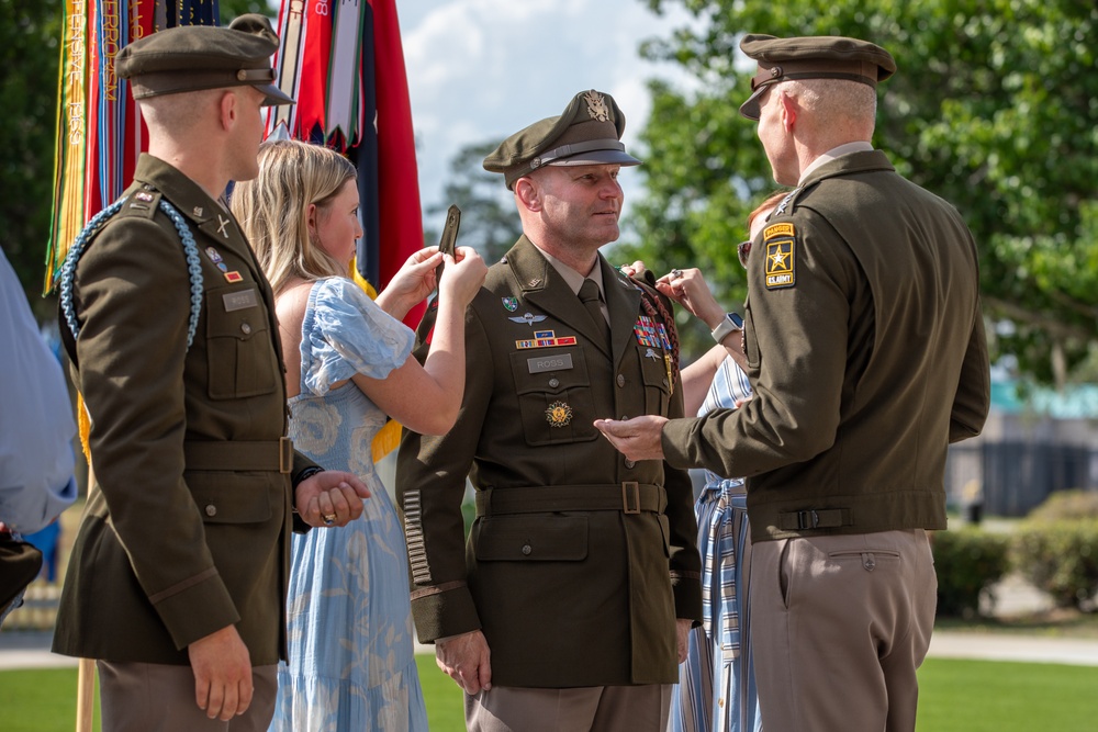 Brig. Gen. Matt Ross Promotion Ceremony