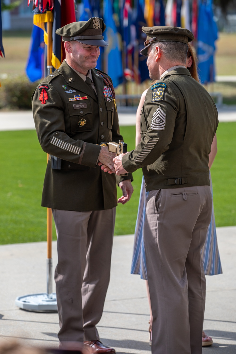 Brig. Gen. Matt Ross Promotion Ceremony