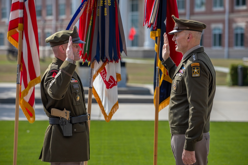 Brig. Gen. Matt Ross Promotion Ceremony