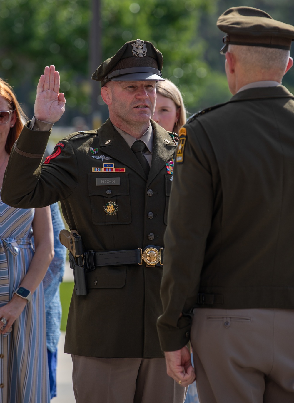 Brig. Gen. Matt Ross Promotion Ceremony