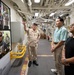 USS Michael Monsoor Conducts Ship Tour at Naval Base Guam