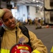 USS George Washington Conduct Firefighting Drill