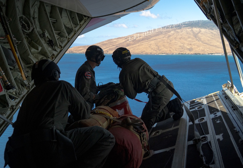U.S. Coast Guard Air Station Barbers Point conducts training with Coast Guard Station Maui