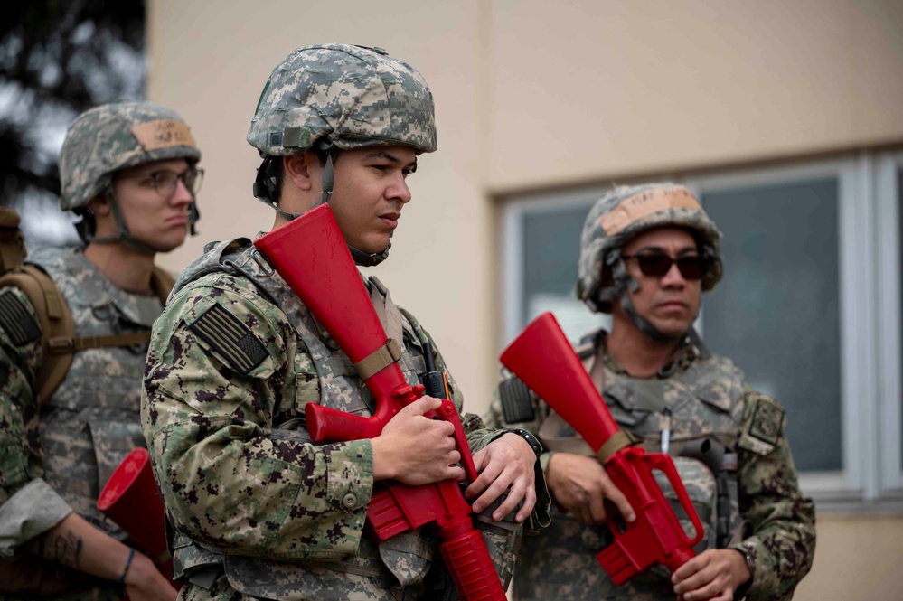 374 MDG hosts Navy Corpsman for TCCC training