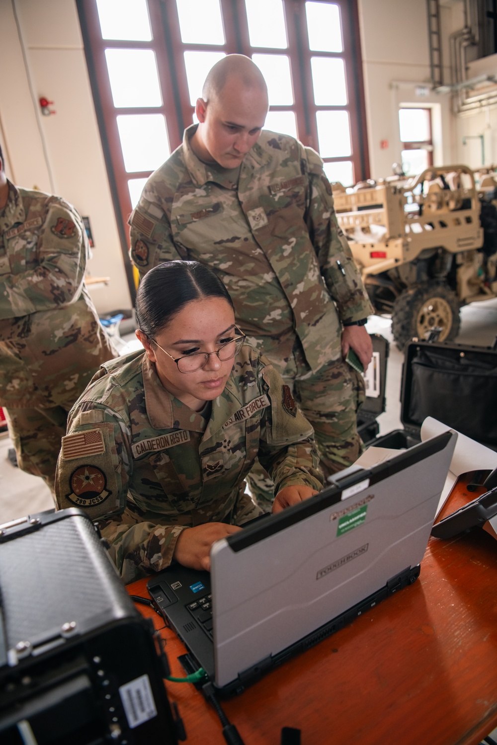 290th JCSS conducts CRF validations in Grafenwoehr, Germany