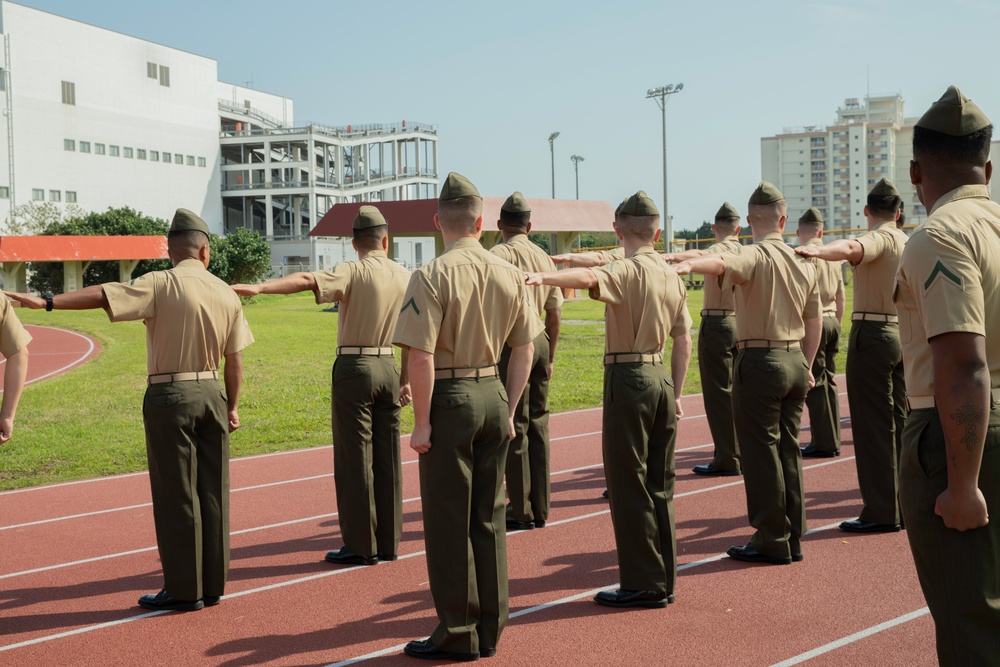 3rd Maintenance Battalion Conducts Uniform Inspection