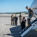 86 AW deputy commander celebrates his final flight