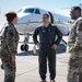 86 AW deputy commander celebrates his final flight