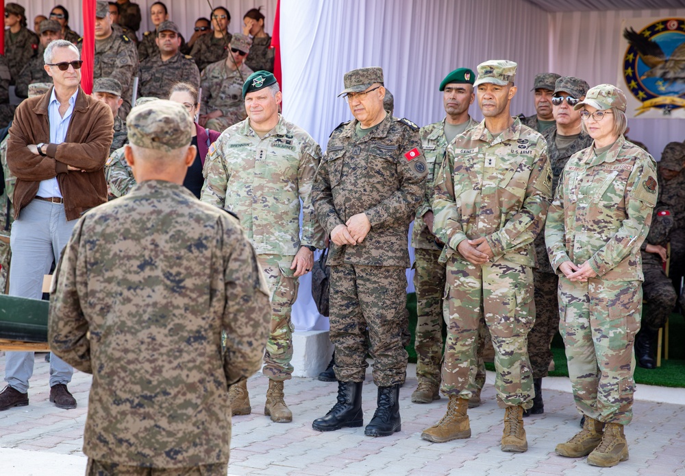 US, Tunisia host distinguished visitors at culminating event of African Lion 2025