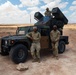 Air defense soldiers pose for a group photo at African Lion 2025