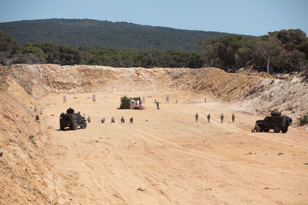 Multinational forces conduct final demonstration at African Lion 2025