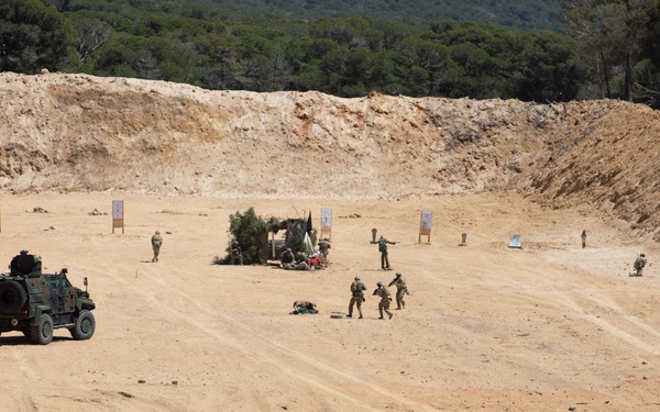 Multinational forces conduct final demonstration at African Lion 2025