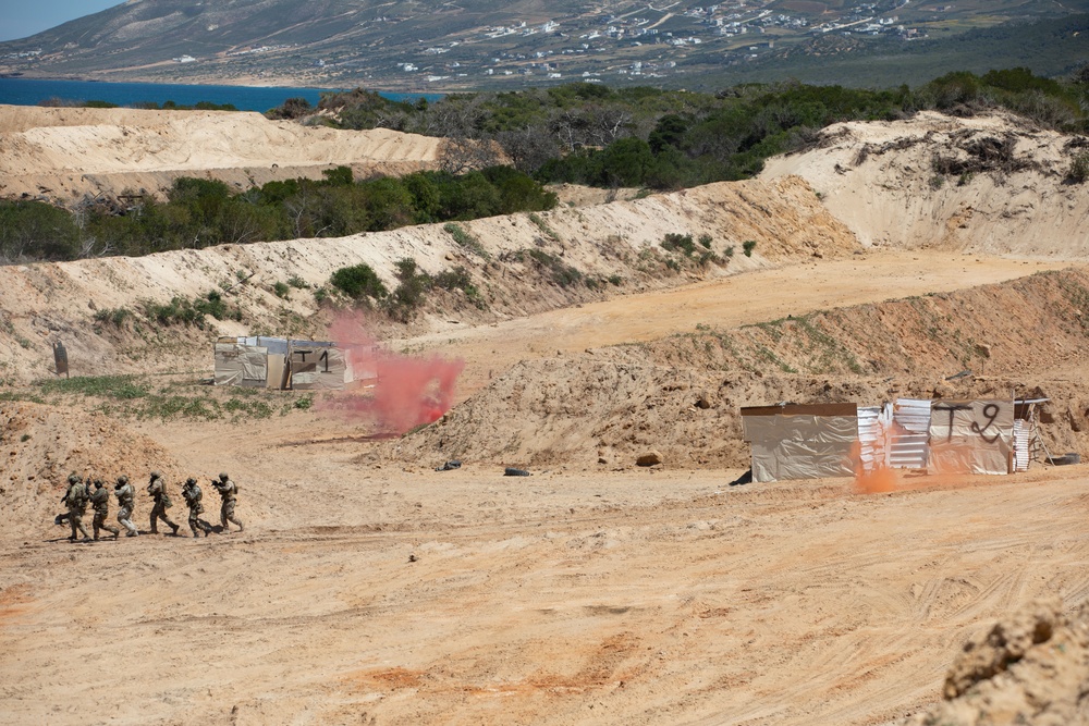 Multinational forces conduct final demonstration at African Lion 2025