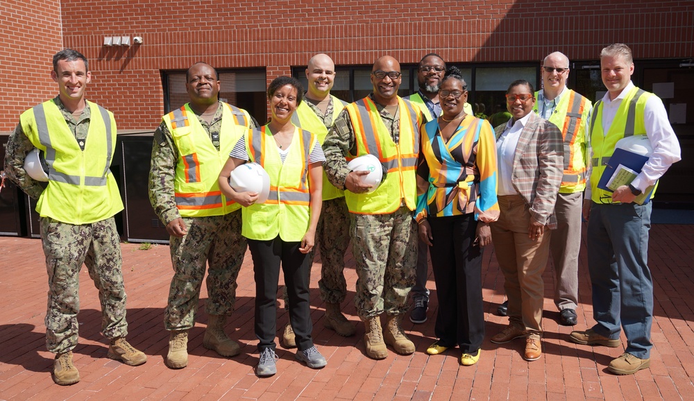 NAVFAC Washington Leadership Visits PWD South Potomac for Productive PWD Dahlgren Day