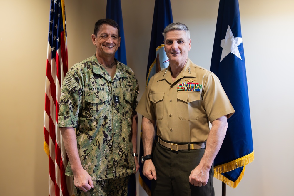 The Assistant Commandant of the Marine Corps tours Guam