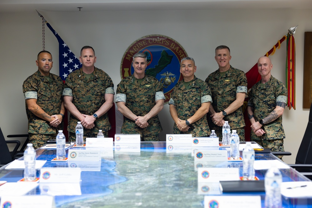 The Assistant Commandant of the Marine Corps tours Guam