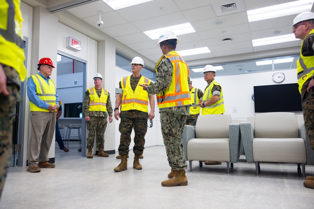 The Assistant Commandant of the Marine Corps tours Guam