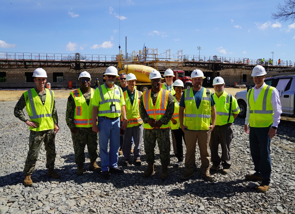 NAVFAC Washington Leadership Visits PWD South Potomac for Productive PWD Dahlgren Day