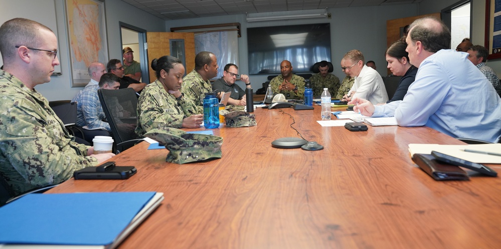 NAVFAC Washington Leadership Visits PWD South Potomac for Productive PWD Dahlgren Day