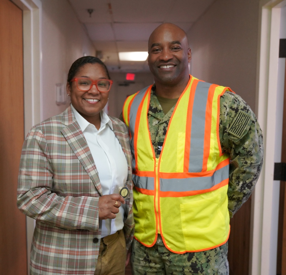 NAVFAC Washington Leadership Visits PWD South Potomac for Productive PWD Dahlgren Day