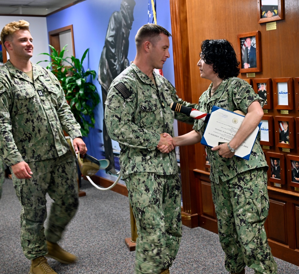 Cmdr. Bennett ends NAVSUP FLC Jacksonville tour