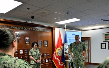 Cmdr. Bennett ends NAVSUP FLC Jacksonville tour