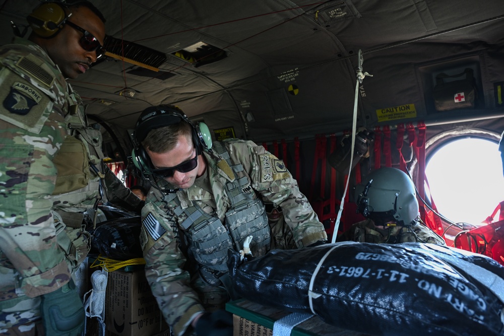 D Trp, 1-91 CAV, 173rd Airborne Brigade airborne operation