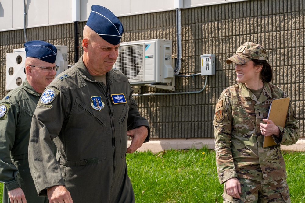 Major General McCue Visits Bangor