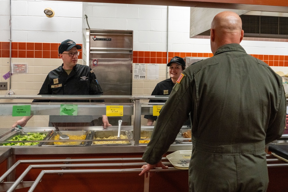Major General McCue Visits Bangor