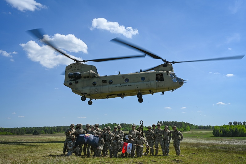 D Trp, 1-91 CAV, 173rd Airborne Brigade airborne operation