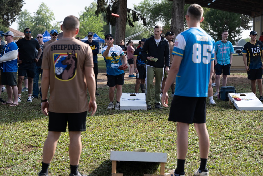 Larger Than Life: Titans compete during Spring LTL competition